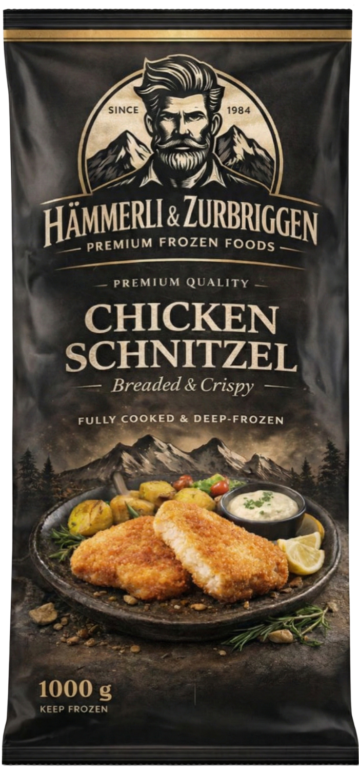 Chicken Schnitzel — Breaded & Crispy