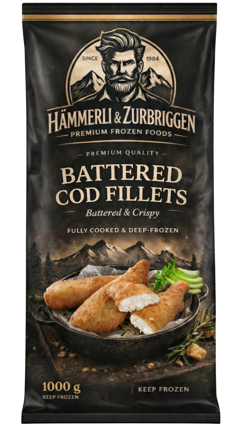 Battered Cod Fillets V2 — Battered & Crispy