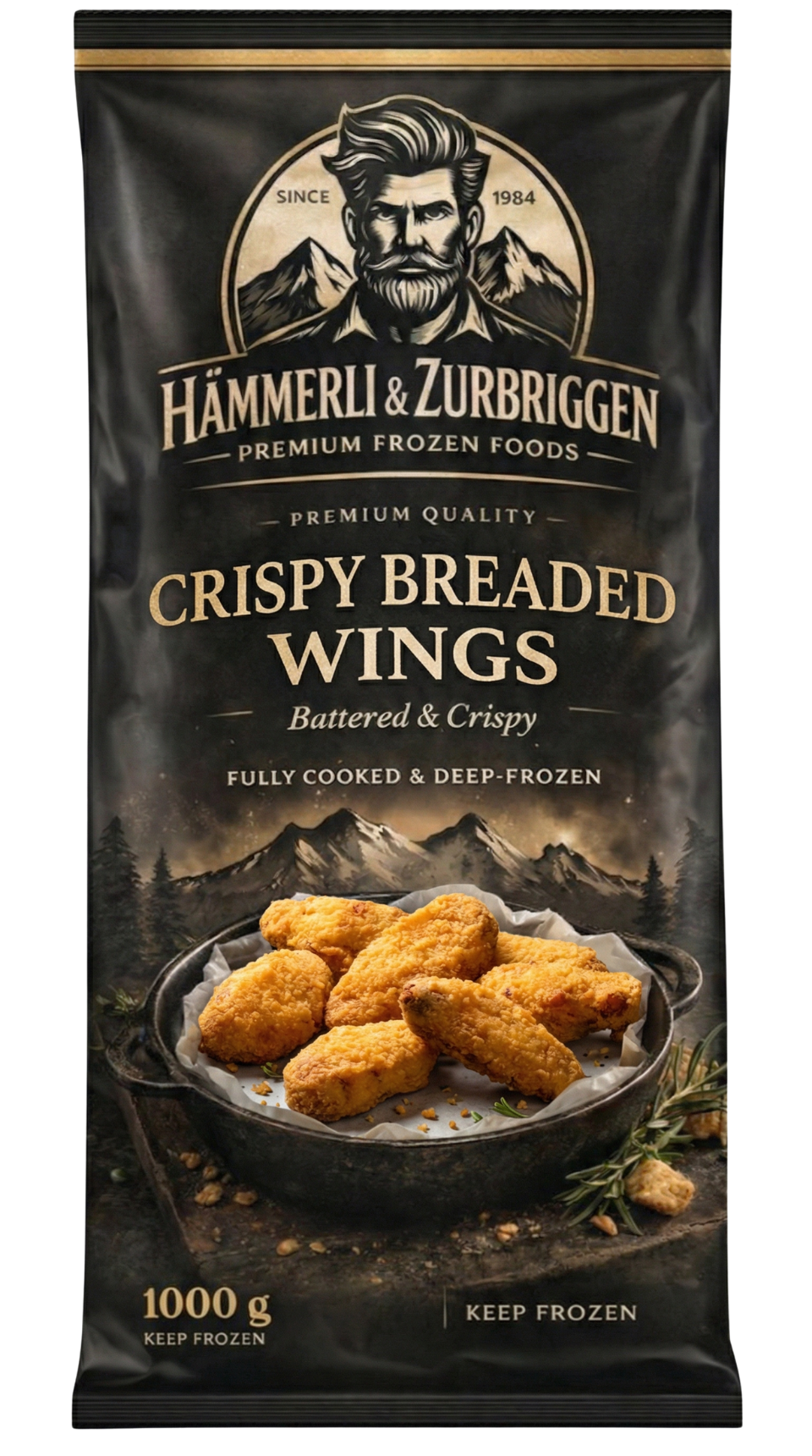 Crispy Breaded Wings — Battered & Crispy