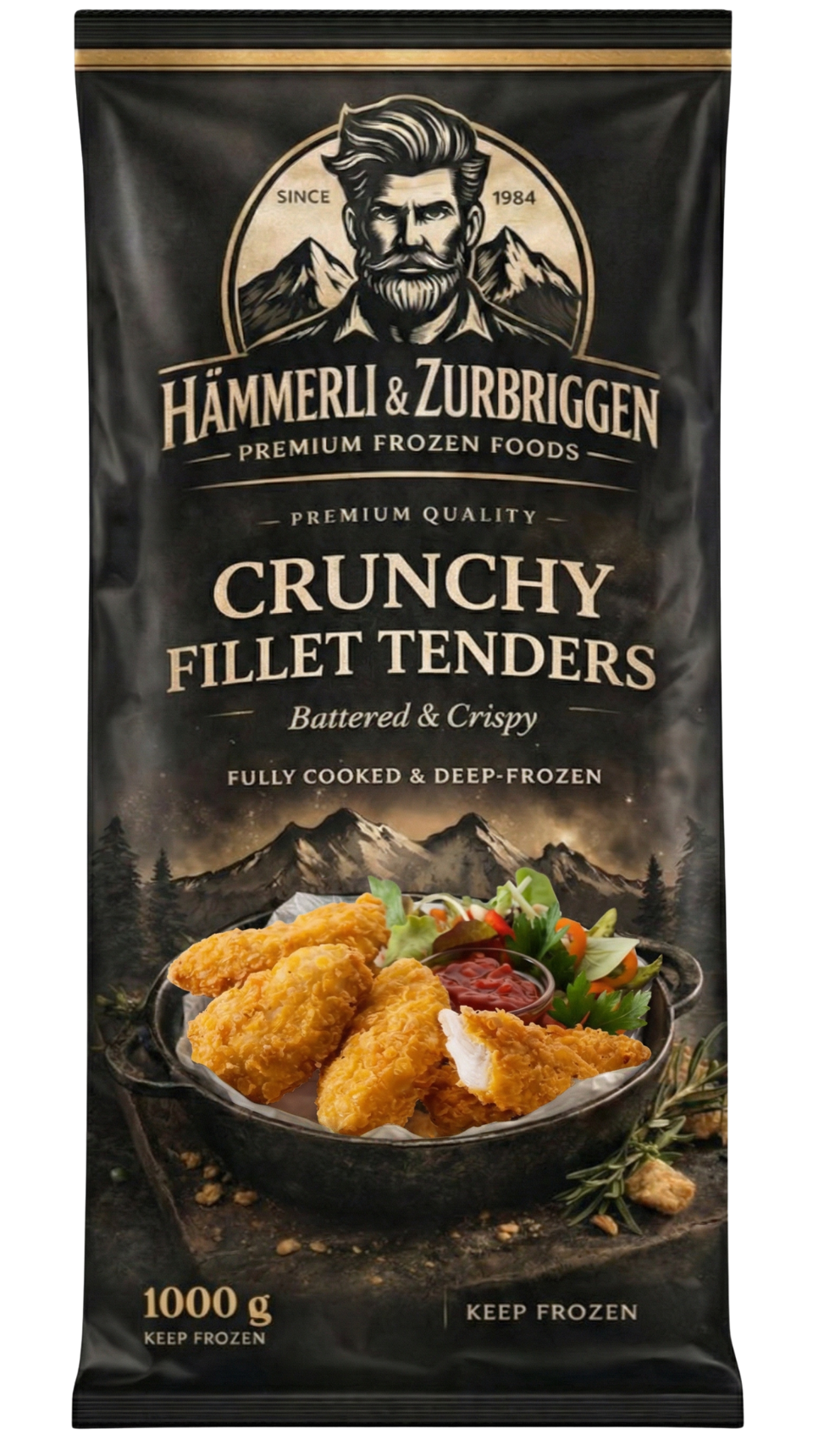 Crunchy Fillet Tenders — Battered & Crispy