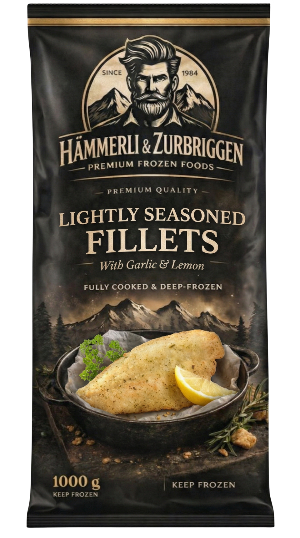 Lightly Seasoned Fillets — With Garlic & Lemon