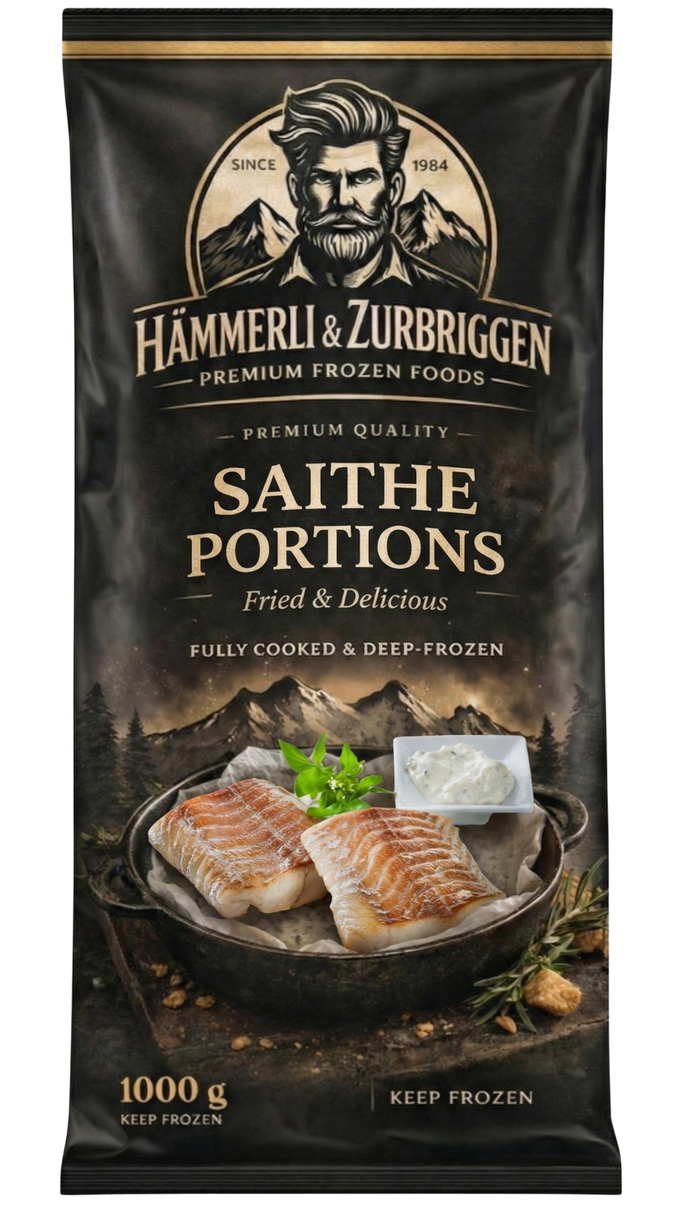 Saithe Portions — Fried & Delicious