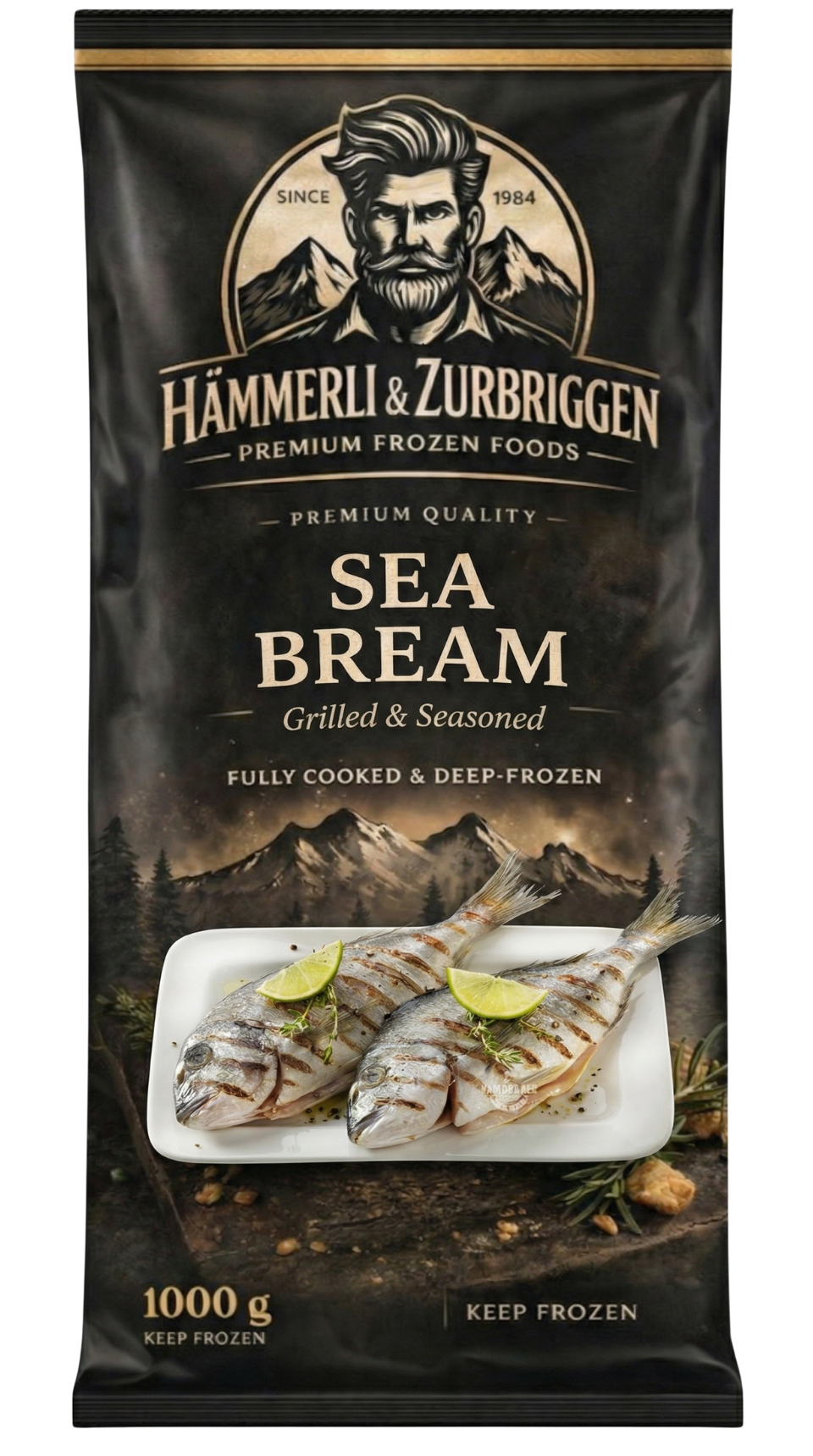 Sea Bream — Grilled & Seasoned